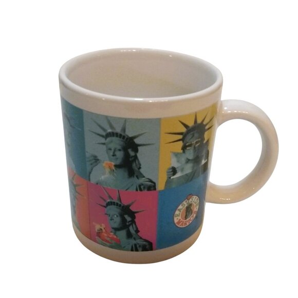 Vintage 90's Mother Parkers East Side Marios Lady Liberty Mugs-Set Of 3 - Picture 2 of 12
